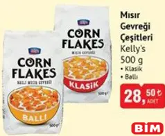 KELLY'S MISIR GEVREĞİ ÇEŞİTLERİ 500 G